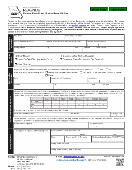 Form 4681 Missouri