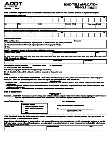 Form 40-1001 Arizona