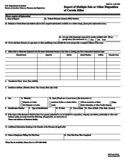 ATF Form 3310.12