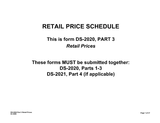 Formulário DS-2020-P3