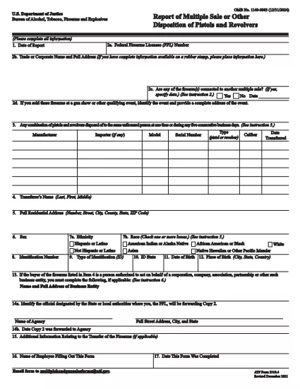 ATF Form 3310.4
